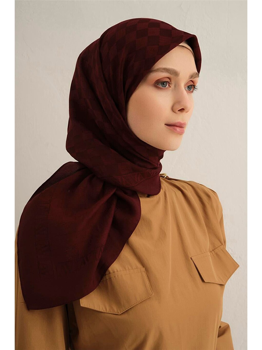 Bordo Pamora Eşarp 2 32-4