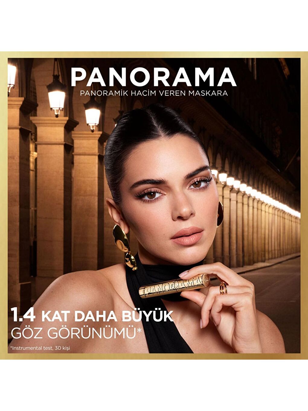 L'Oreal Paris Kahverengi Panorama Hacim Veren Maskara Koyu Kahverengi - 1