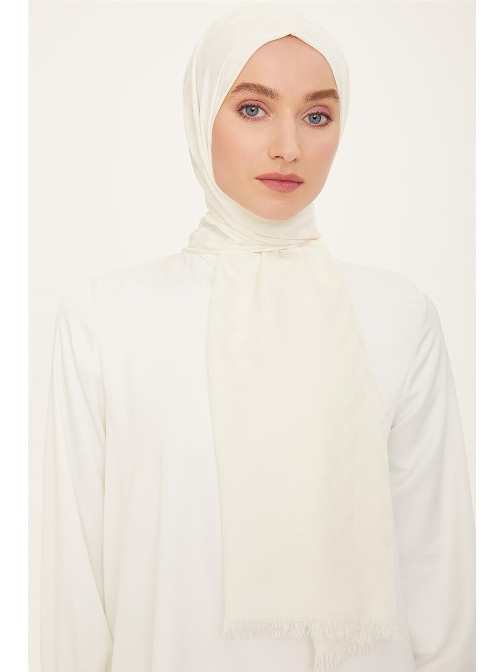 Beyaz Trend Açelya Şal 5 103