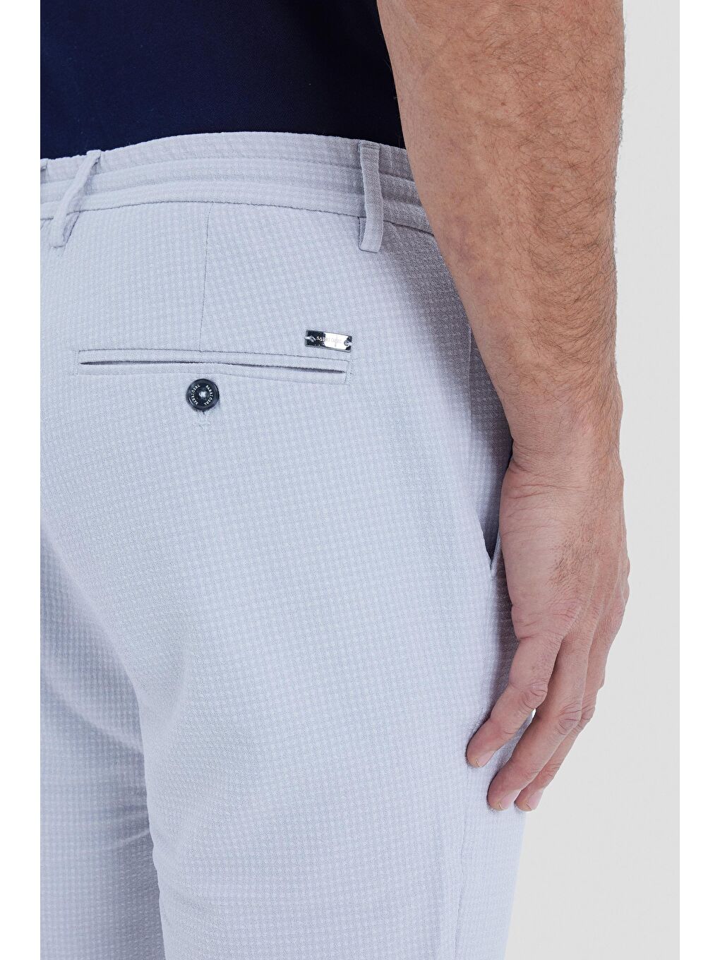 Bej Jogger Erkek Pantolon Taş-3