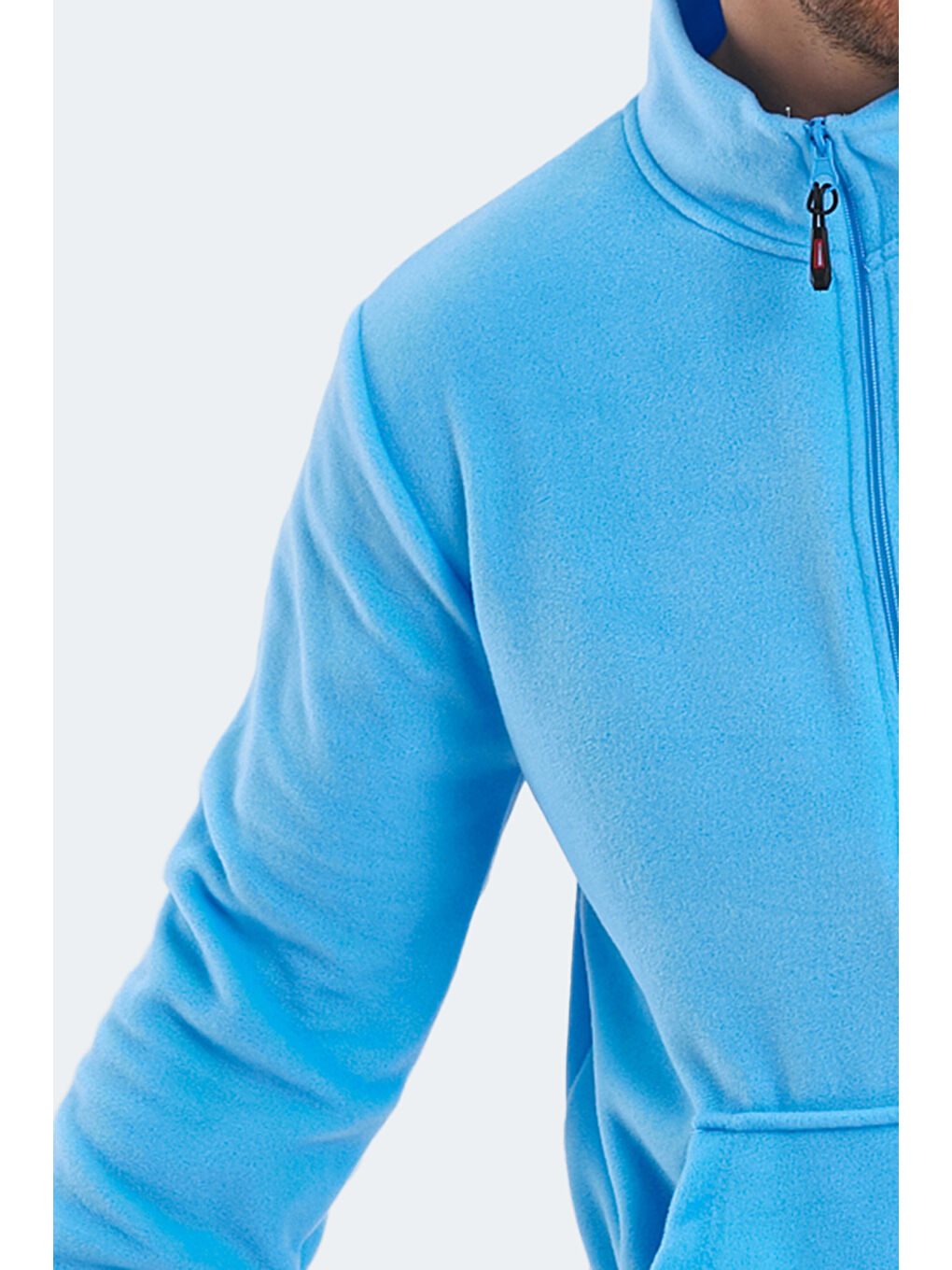 SANSA  Fermuarlı Sweatshirt Mavi-5