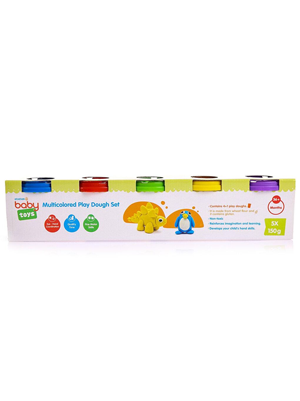 Baby Toys Karışık Çok Renkli Bebek Oyun Hamuru Seti +3 Yaş