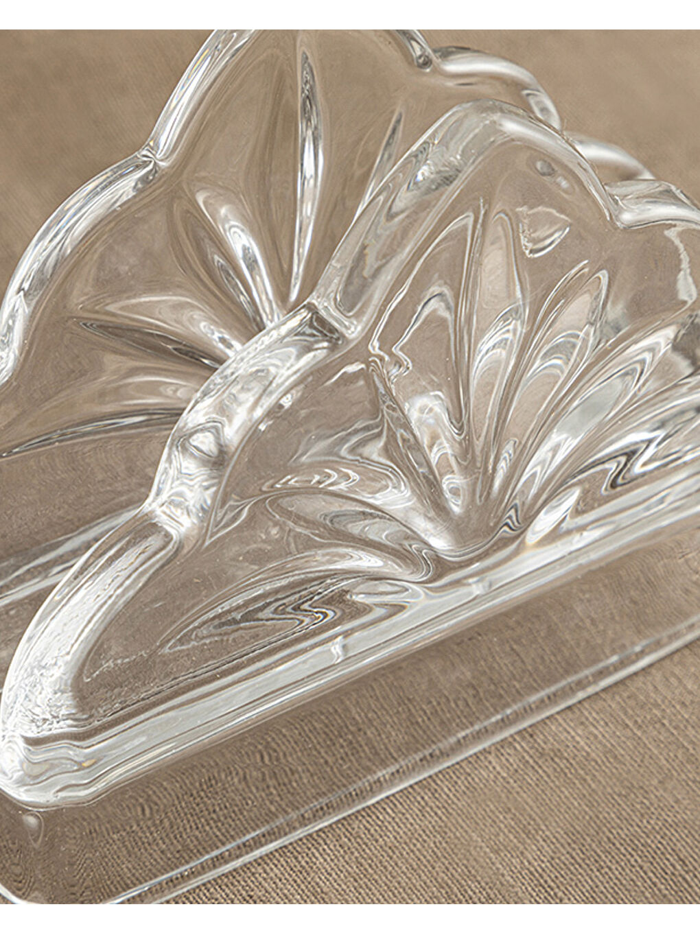 Renksiz Judie Cam Peçetelik Şeffaf-2