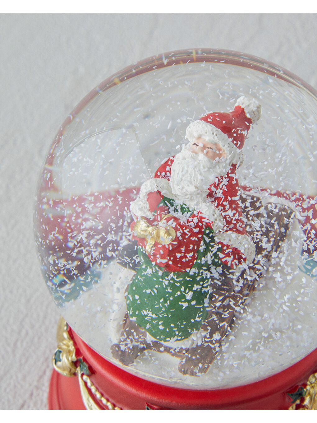 Blume Kar Küresi 9 cm Kırmızı-2