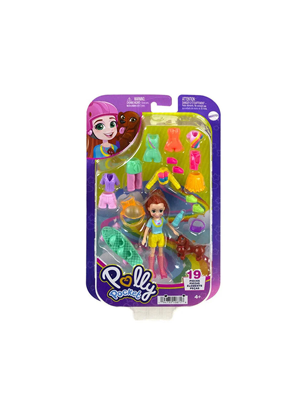 Polly Pocket Karışık Farklı Kombin Eğlencesi Oyun Setleri HKV90 - 1