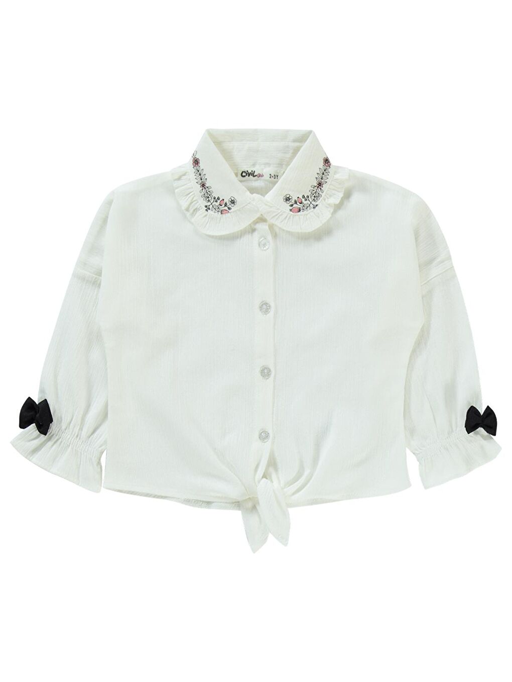 Girls Kız Çocuk Takım 2-5 Yaş Ekru-2