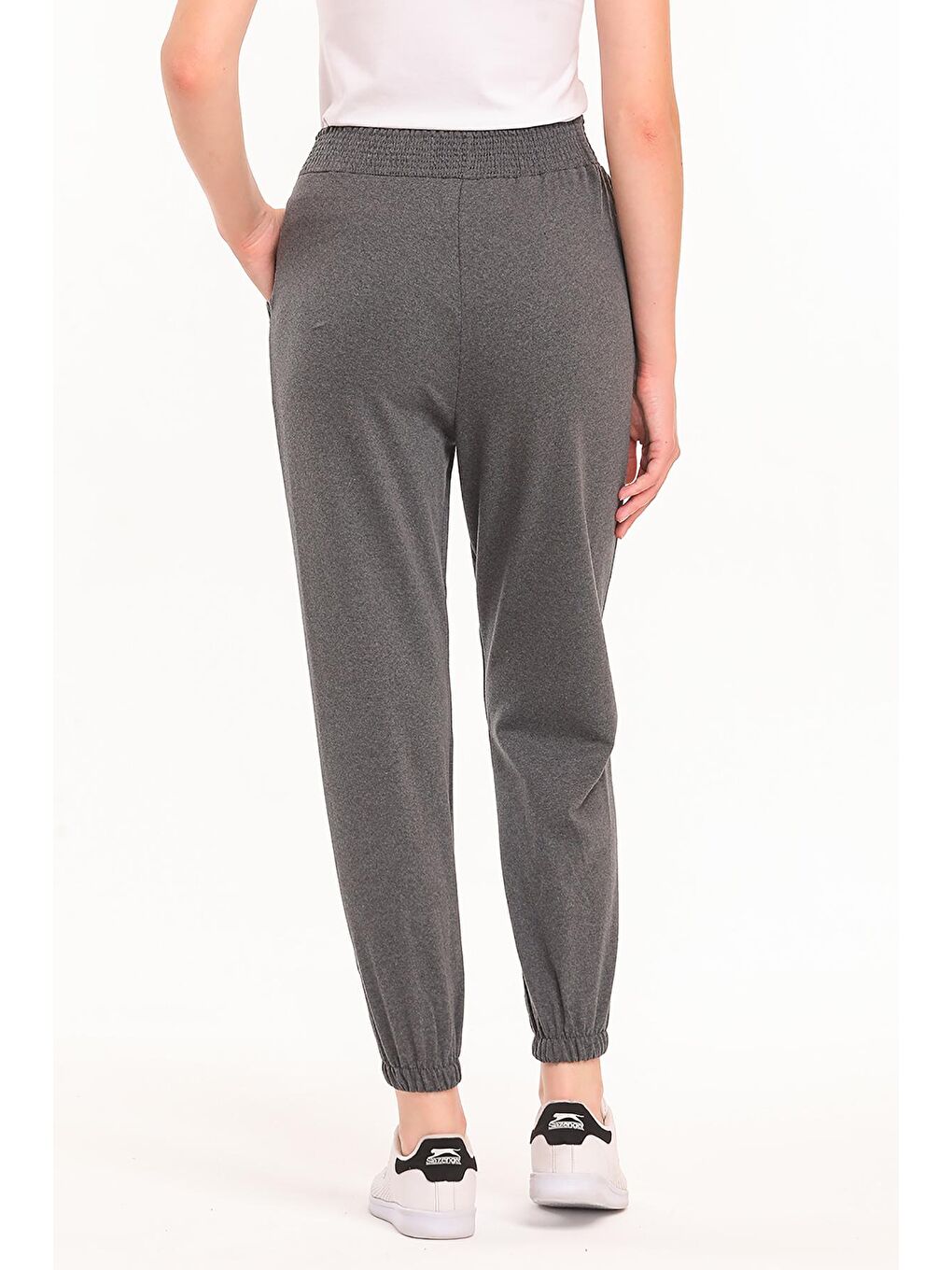 KALI Kadın Eşofman Altı Koyu Gri-3