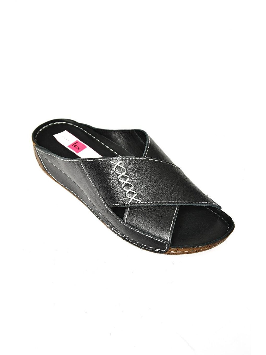 P5550912 Siyah Kadın Terlik-1