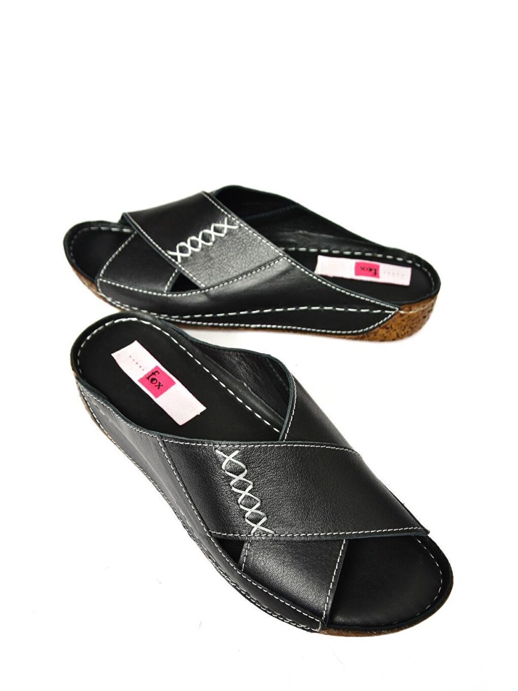 P5550912 Siyah Kadın Terlik-2