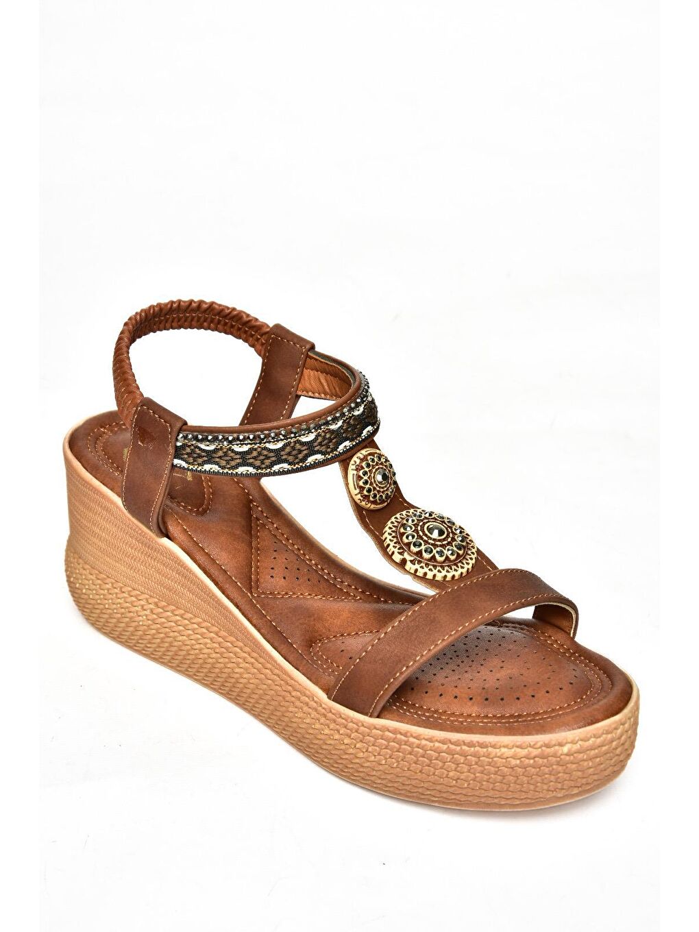 Kahverengi S2581360 Taba Kadın Sandalet-5