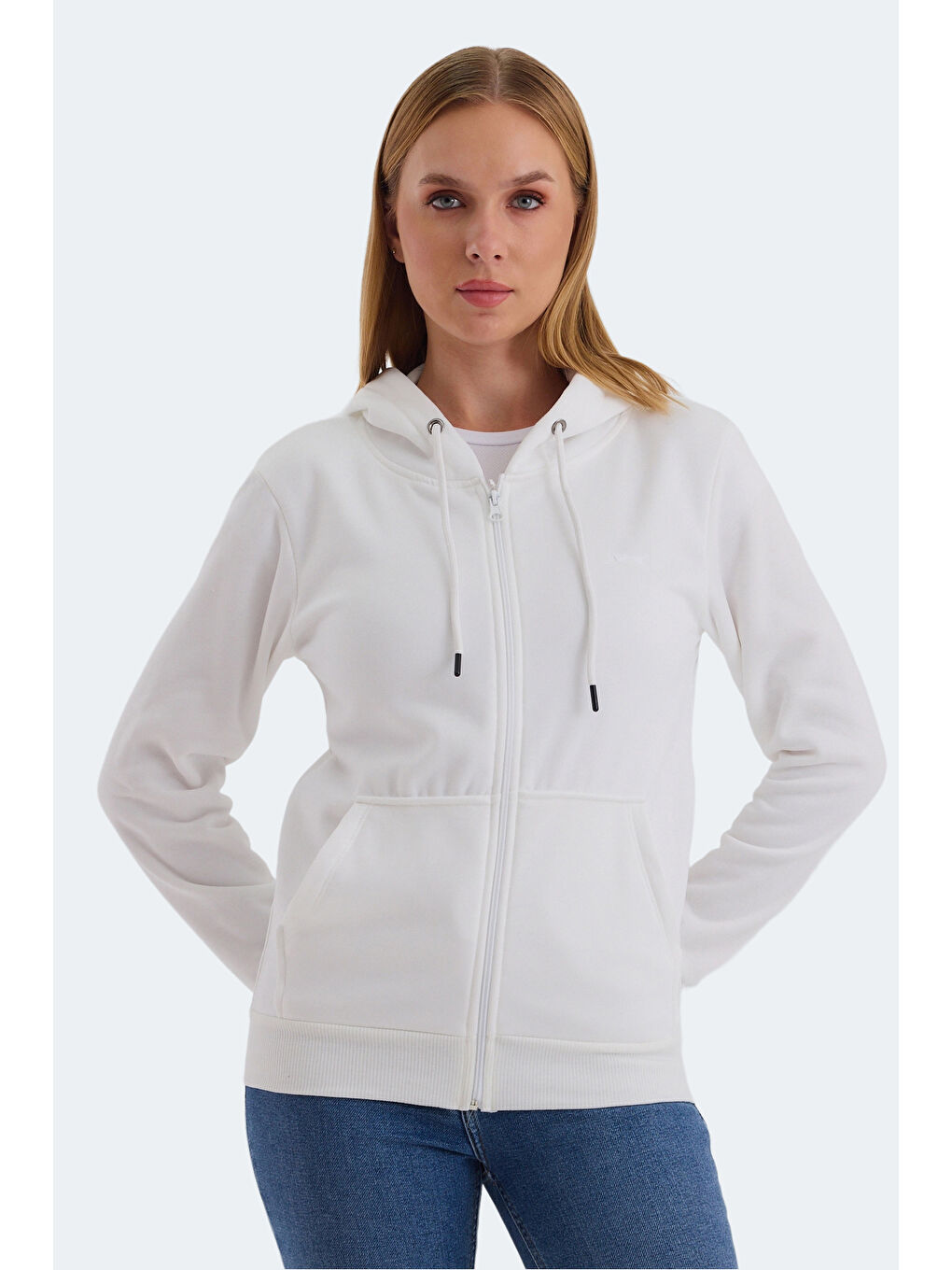 KATYA Kadın Sweatshirt Beyaz-5