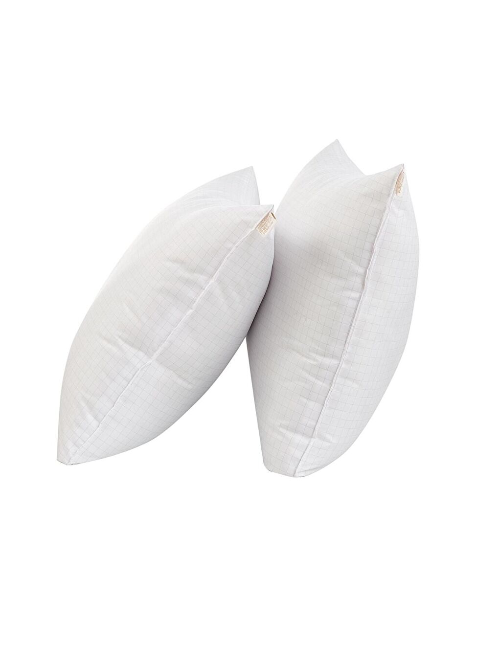 2 Adet 900 Gr Anti-Stres Yastık 50x70 cm Beyaz-1