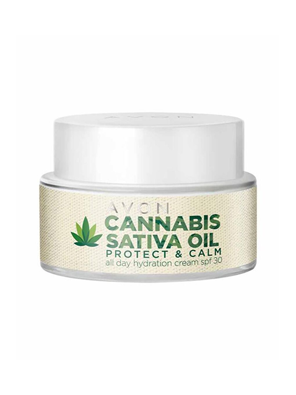 AVON Renksiz Cannabis Sativa Oil Gündüz Kremi SPF30 50 Ml.