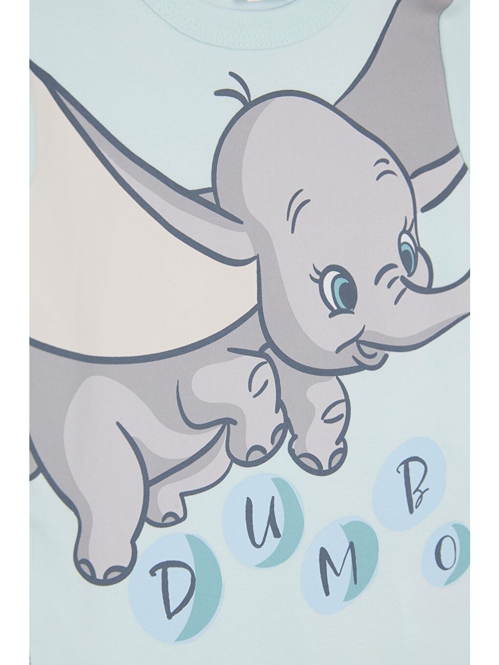 Turkuaz Dumbo Lisanslı Erkek Bebek 2'Li Body 21827-3