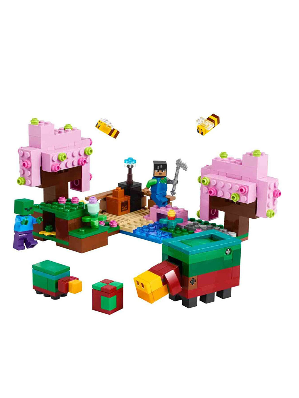 Lego Renksiz Minecraft Kiraz Çiçeği Bahçesi Oyuncağı 21260 - 1