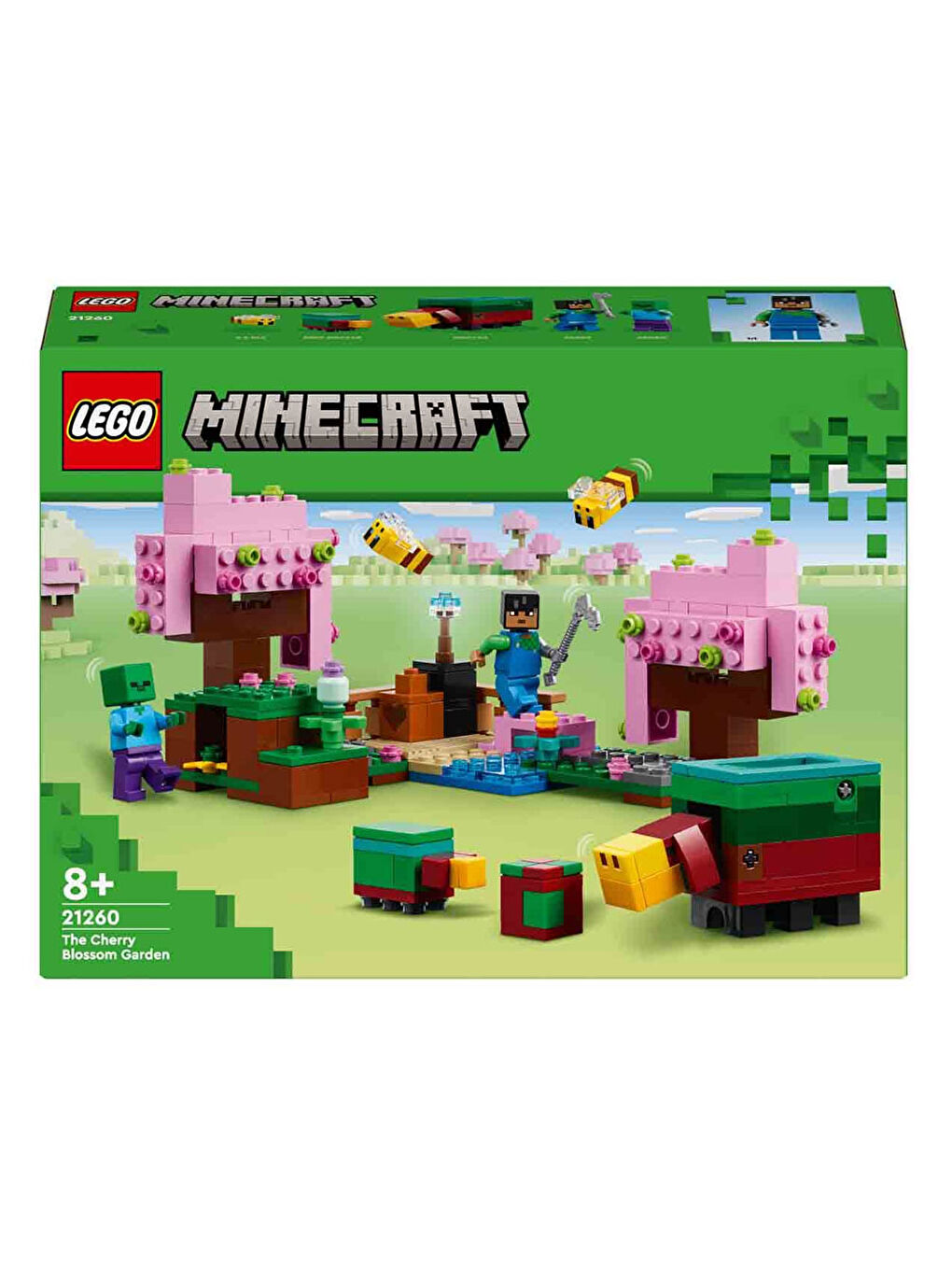 Lego Renksiz Minecraft Kiraz Çiçeği Bahçesi Oyuncağı 21260 - 2