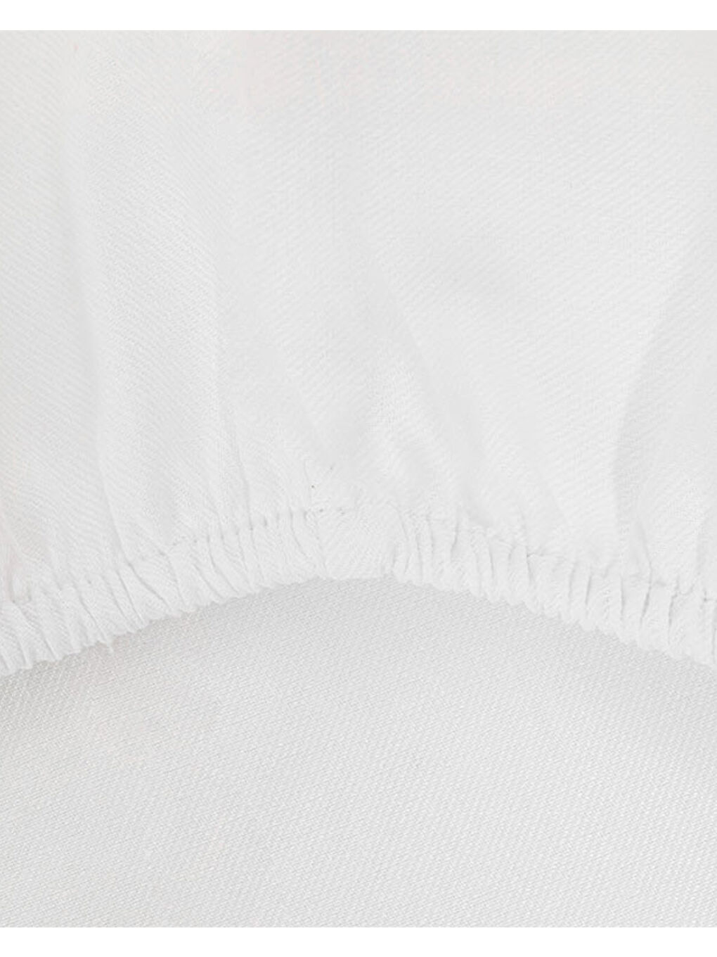 Crystal İpeksi Twill Çift Kişilik Nevresim Takımı 200x220 cm Beyaz-3