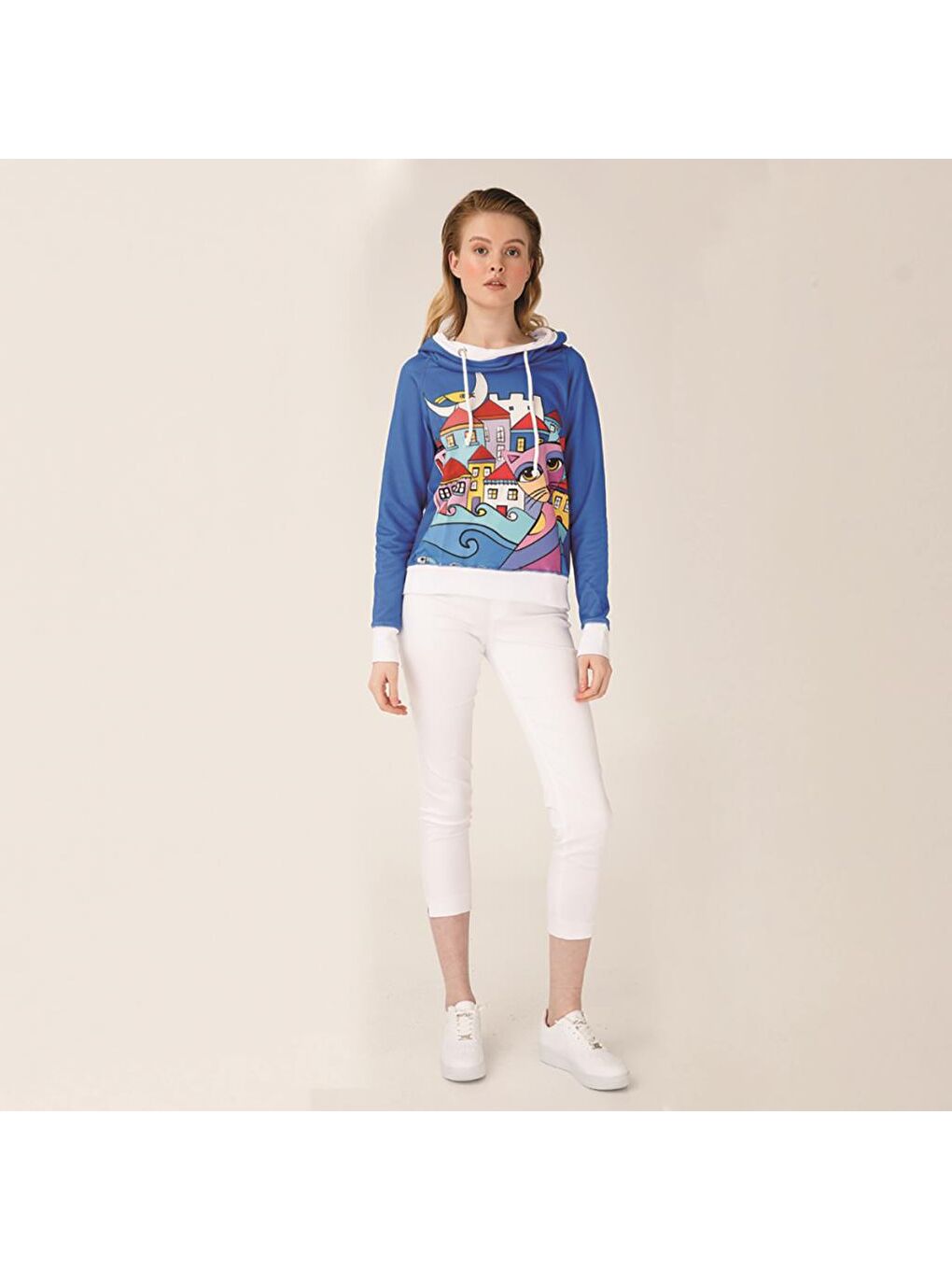 Biggdesign Karışık Owl And City Sweatshirt - 3