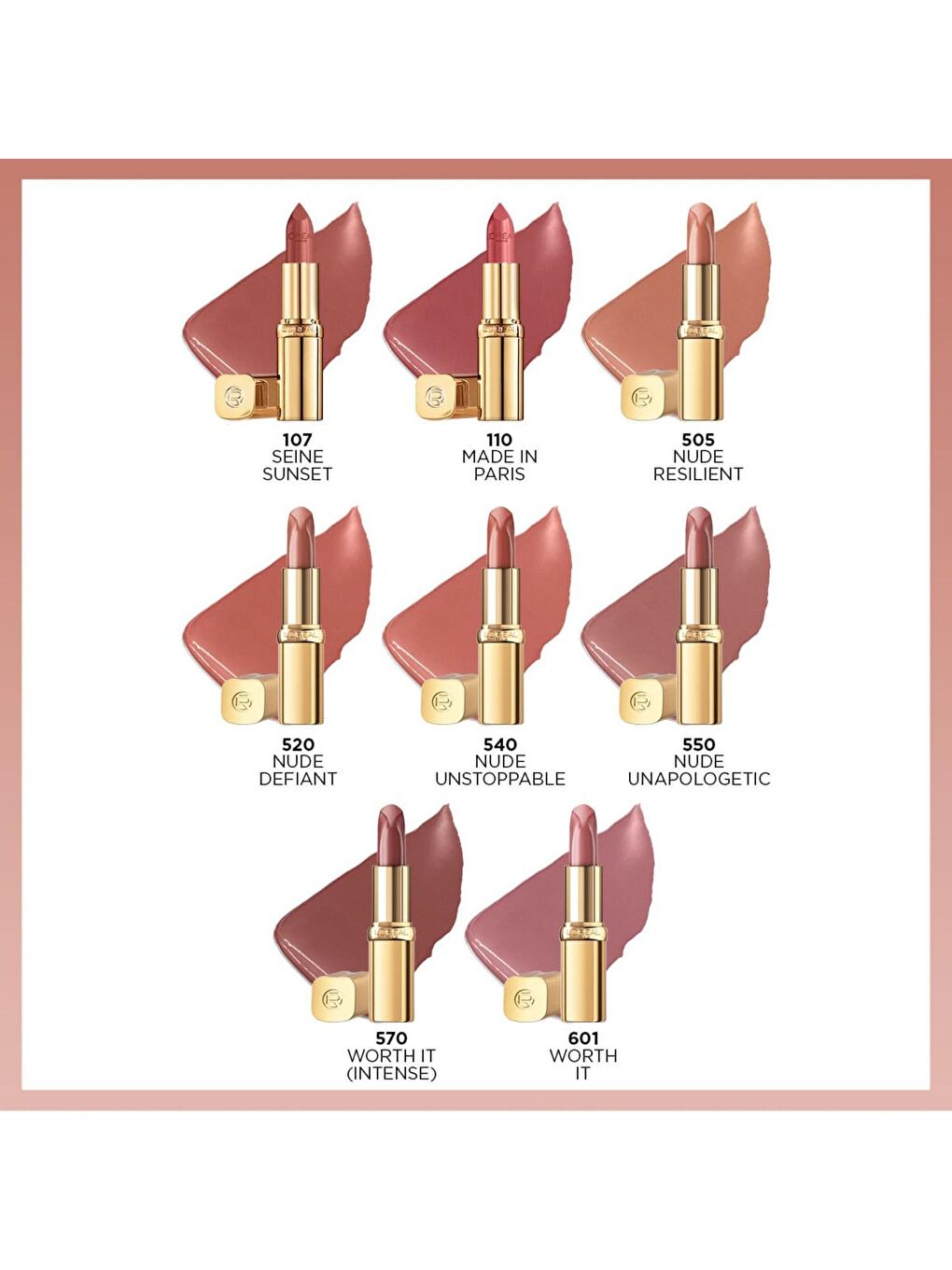 L'Oreal Paris Nude Color Riche Saten Bitişli Ruj - 520 Nude Defiant - 4