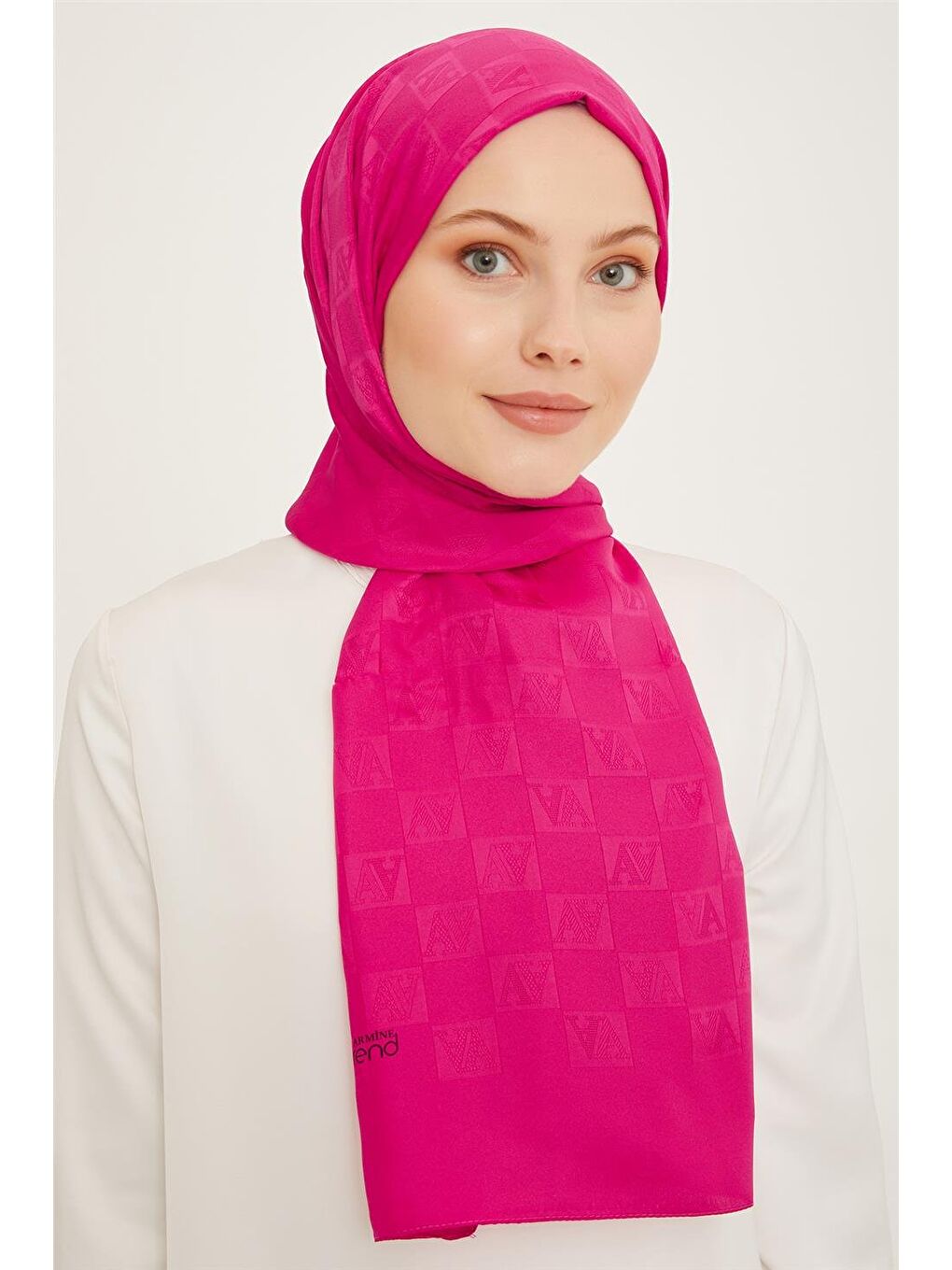 Pembe Polyester Şal 72