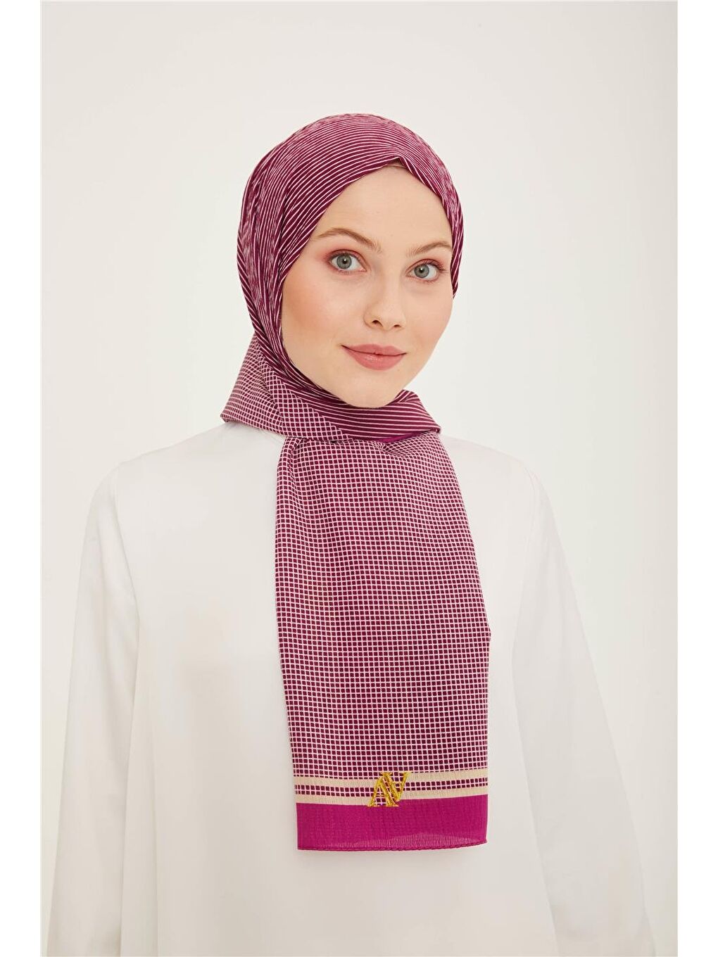 Bordo Trend 8009 Esinti Şal 16