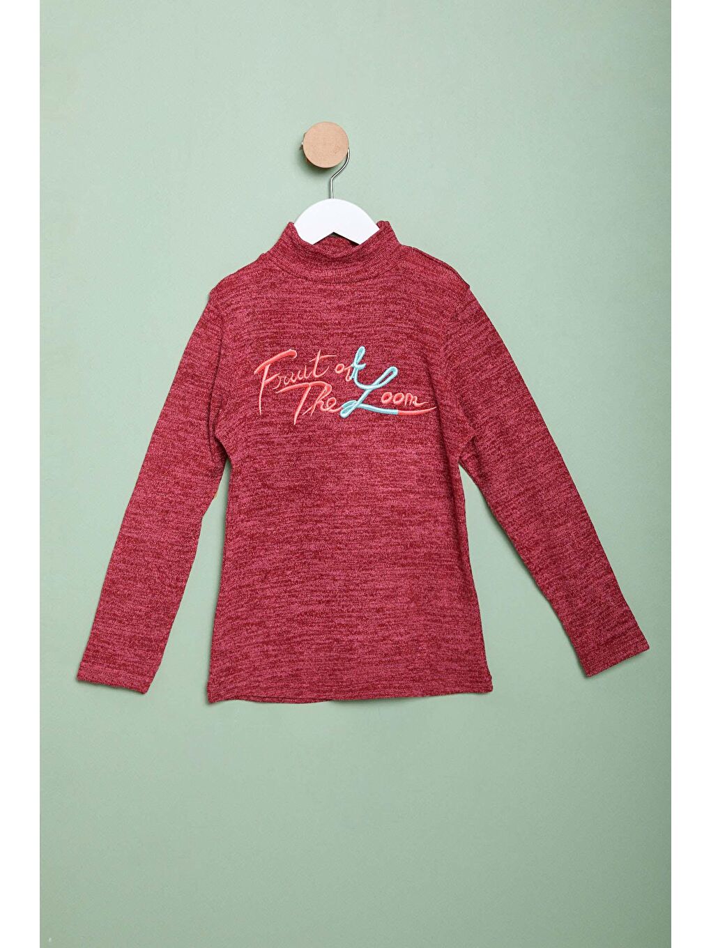 TOFİSA Bordo Kız Çocuk Bordo Sweatshirt - 23991