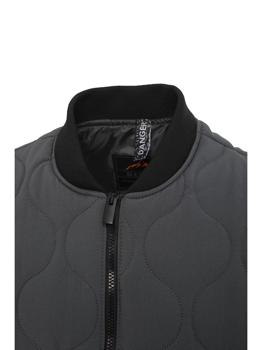 Erkek Kolej Yaka Kapitone Yelek Antrasit-1