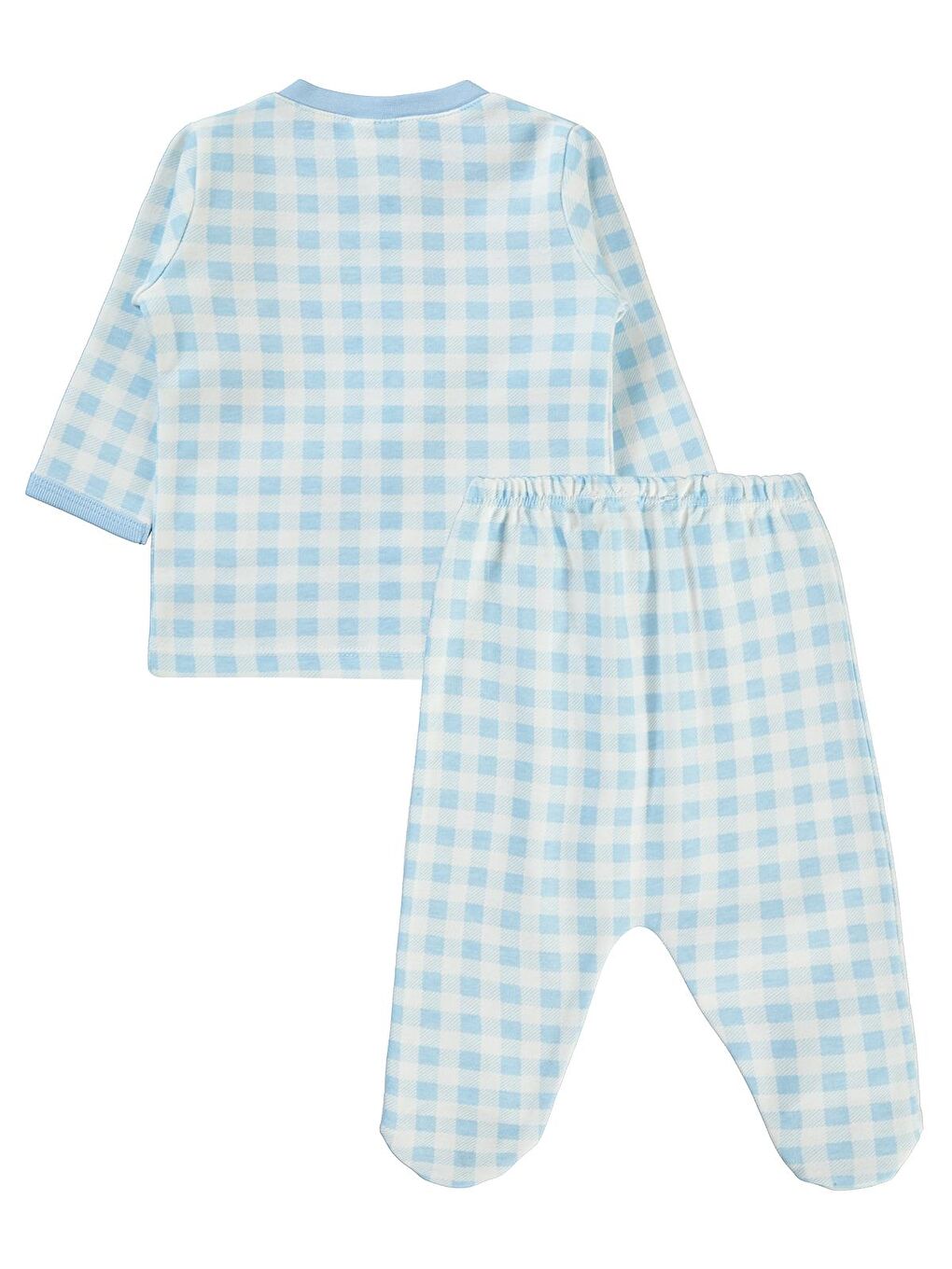 Civil Mavi Baby Erkek Bebek Pijama Takımı 1-6 Ay Bebe Mavi - 1