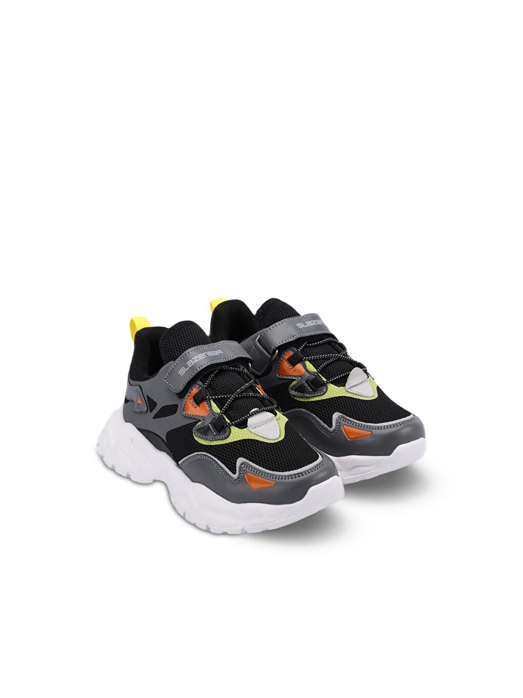 KAJAL I Sneaker Erkek Çocuk Ayakkabı Koyu Gri / Siyah-1