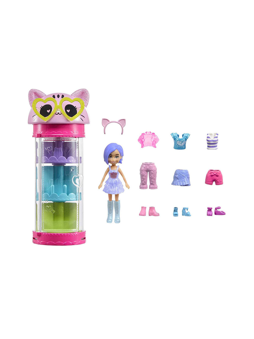 Polly Pocket Karışık Moda Eğlencesi Oyun Setleri