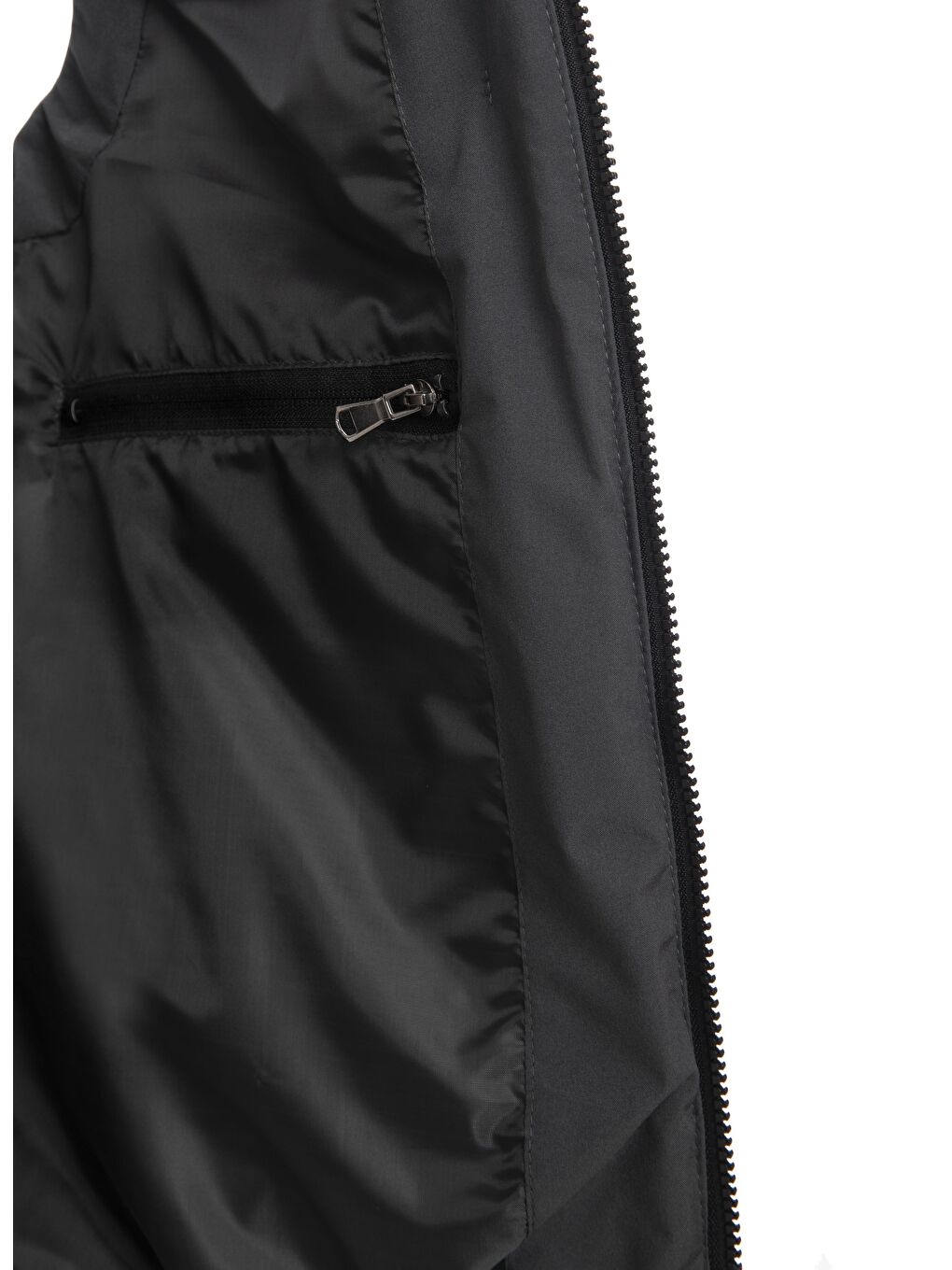 Erkek Kolej Yaka Kapitone Yelek Antrasit-4