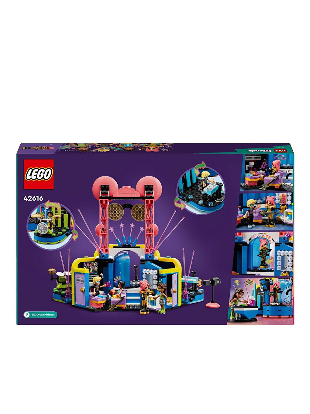 Lego Renksiz Friends Heartlake City Müzik Yarışması 42616 - 2