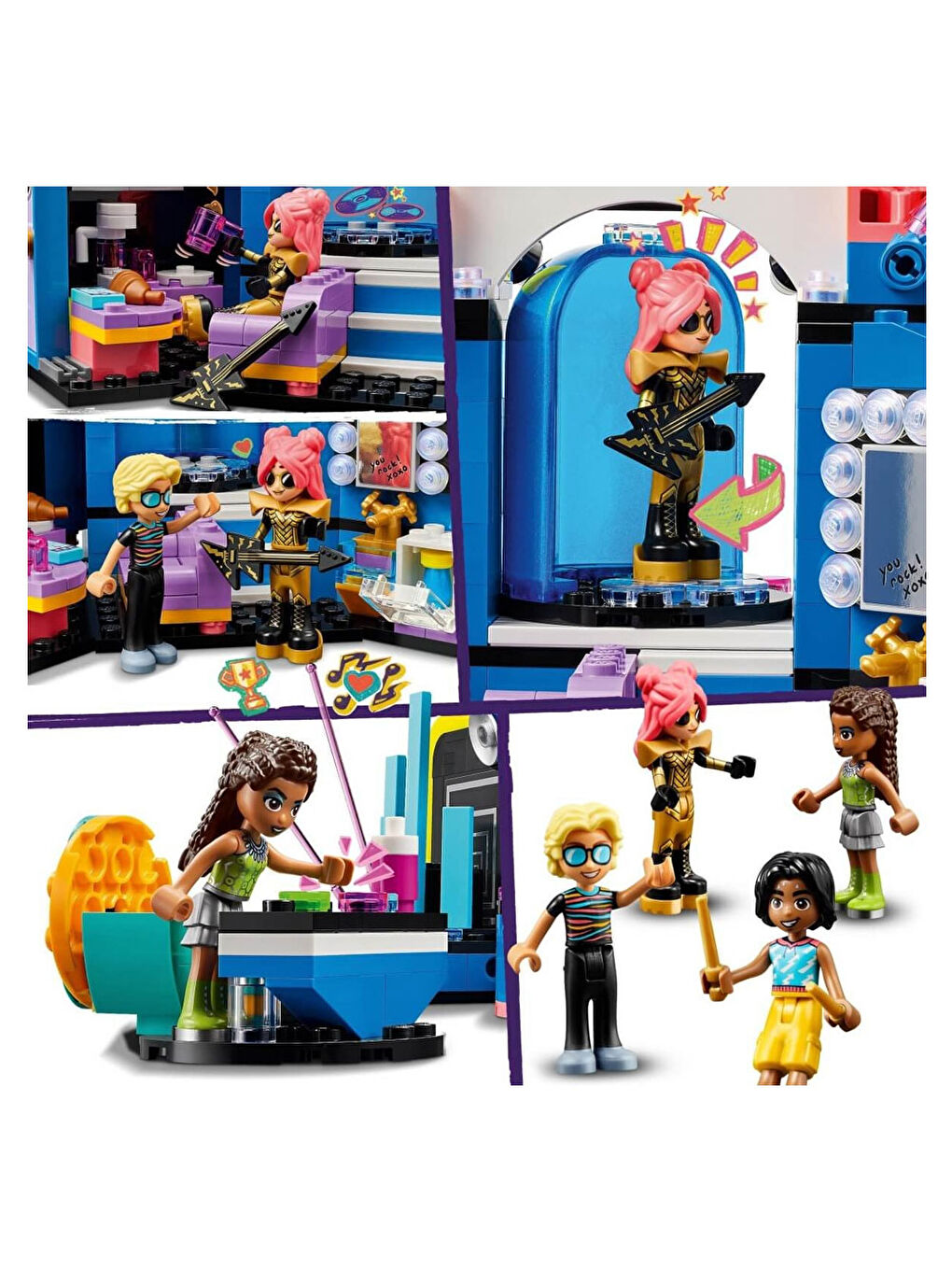 Lego Renksiz Friends Heartlake City Müzik Yarışması 42616 - 3