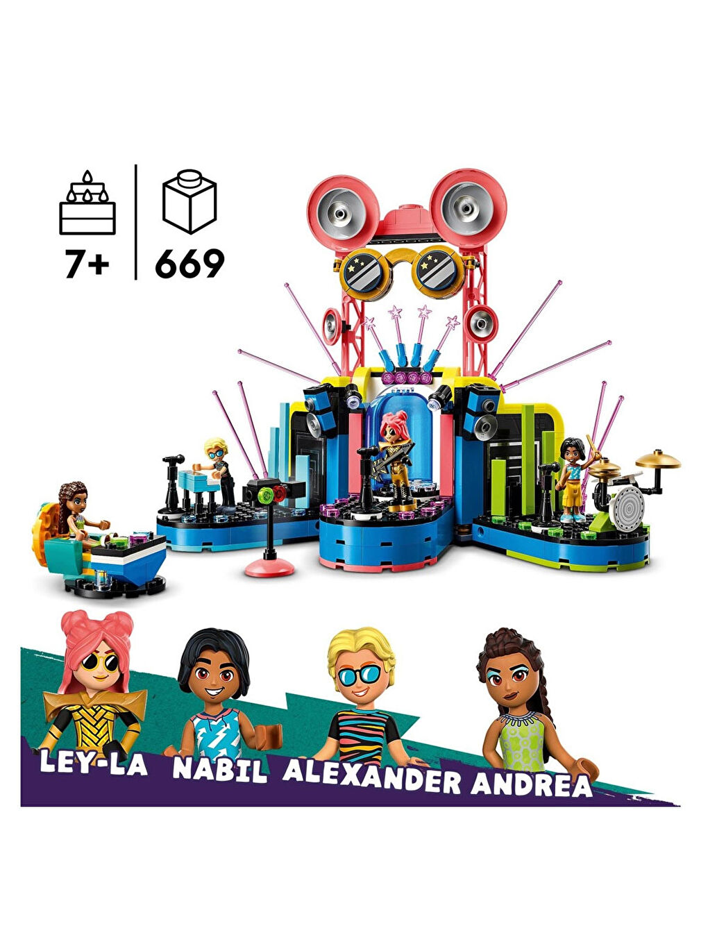 Lego Renksiz Friends Heartlake City Müzik Yarışması 42616 - 5