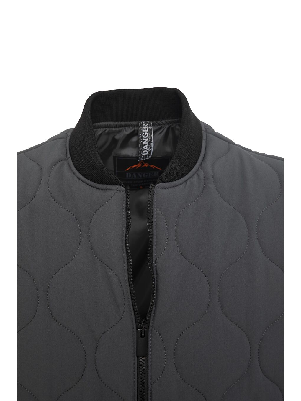 Erkek Kolej Yaka Kapitone Yelek Antrasit-6