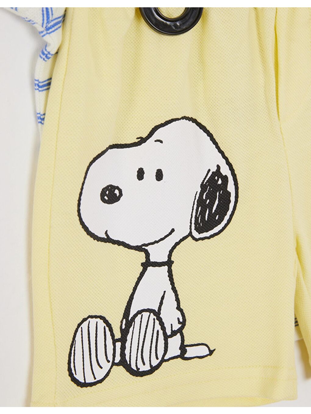 Ekru Snoopy Lisanslı Erkek Bebek 2'Li Takım 21939-2