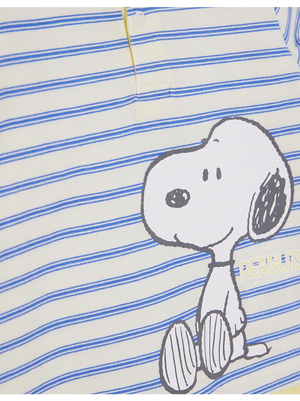 Ekru Snoopy Lisanslı Erkek Bebek 2'Li Takım 21939-3