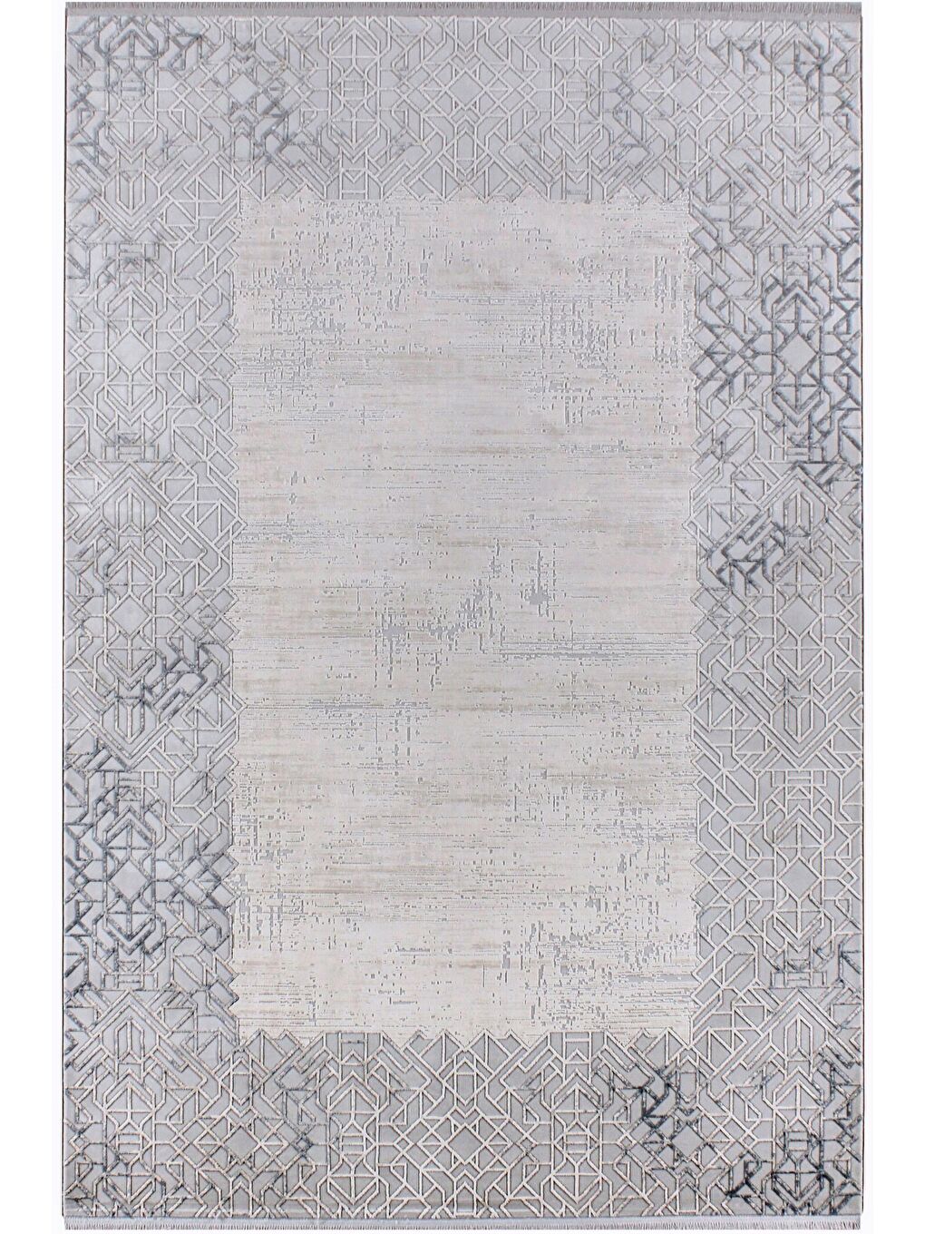 Mavi Granada 6042 Akrilik Modern Dokuma Halı-100x300-4