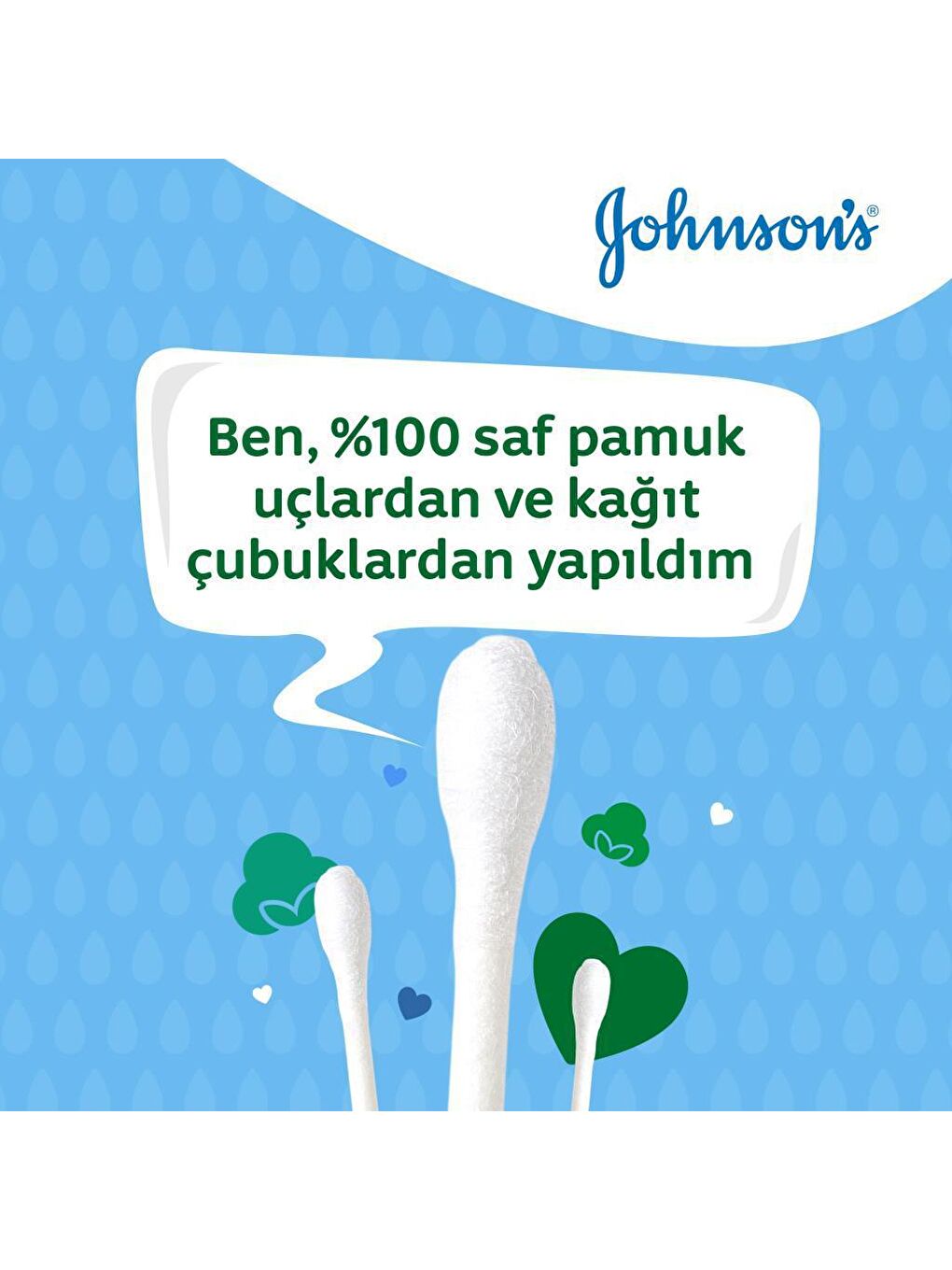 JOHNSON'S Renksiz Johnson’s Kulak Temizleme Çubuğu 100 Ad. - 2