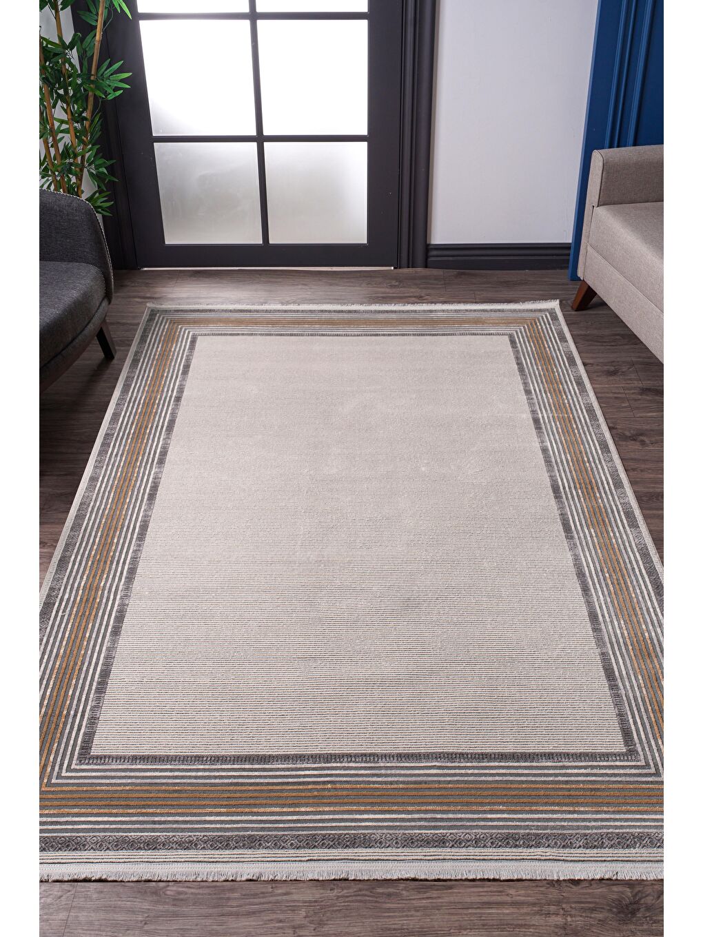 Bej Granada 6010 Akrilik Dokuma Halı-160x230