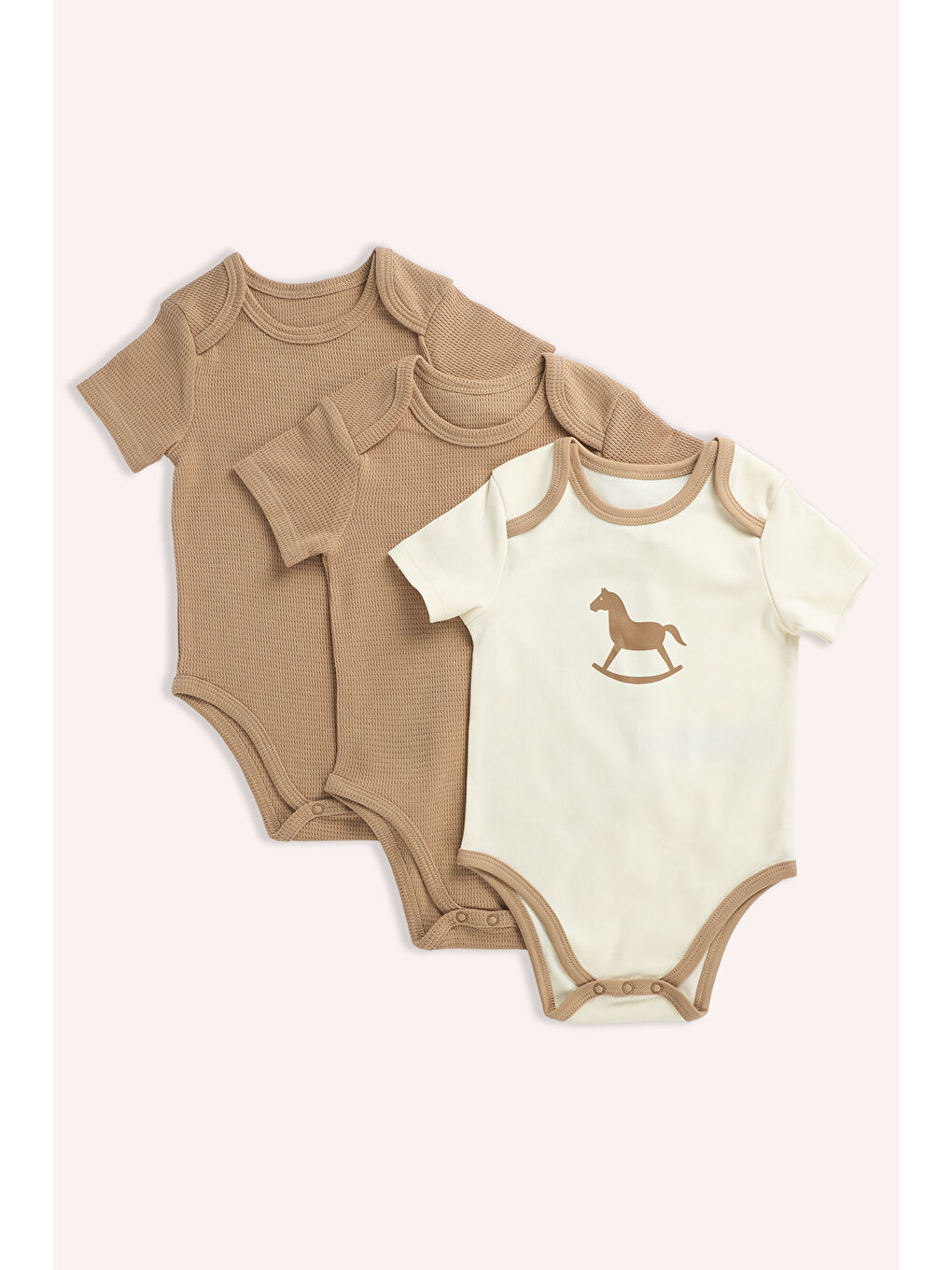 Karışık Unisex Çocuk 3'lü Body Set Multi