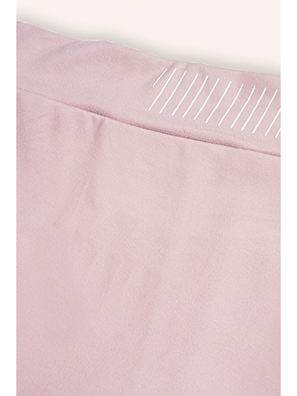 Pembe Kız Çocuk Baskı Detaylı Örme Şort Etek