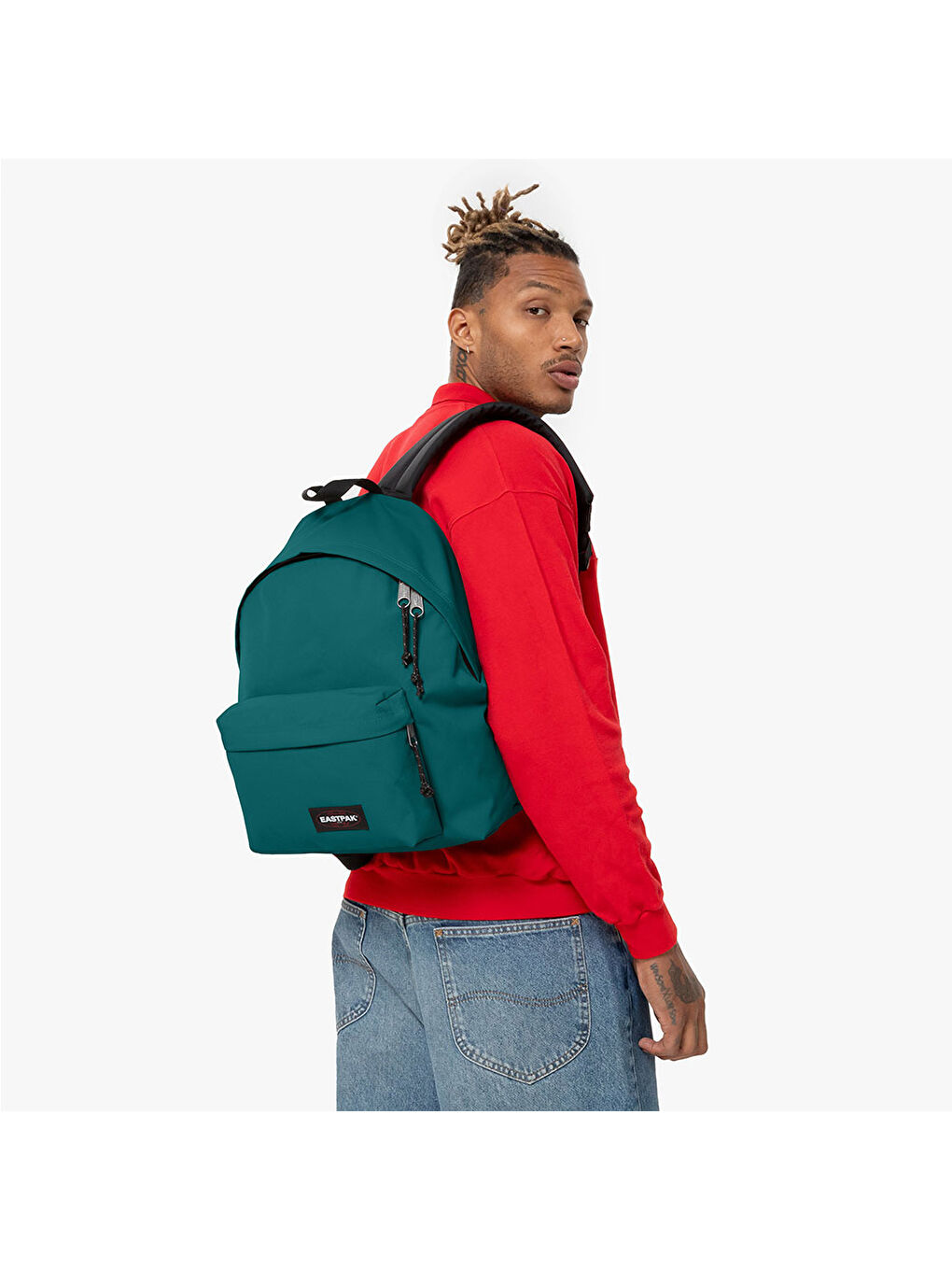 Renksiz Padded Pak'R Peacock Green Sırt Çantası EK0006207J1-4