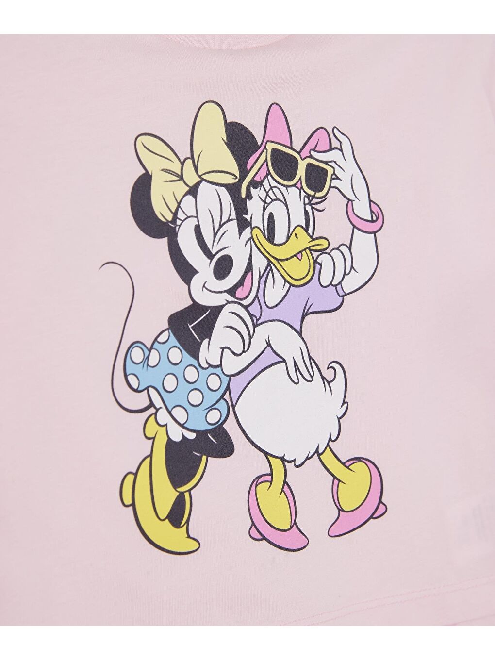 Supermino Pembe Minnie Mouse Lisanslı Kız Bebek 2'Li Takım 21799 - 2