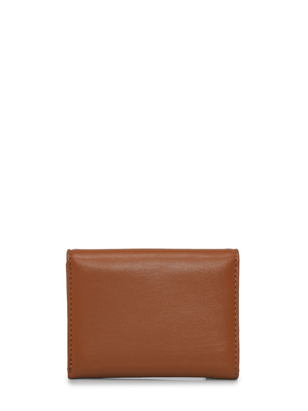 Kahverengi Metal Kapaklı Kadın Cüzdanı MW08-3