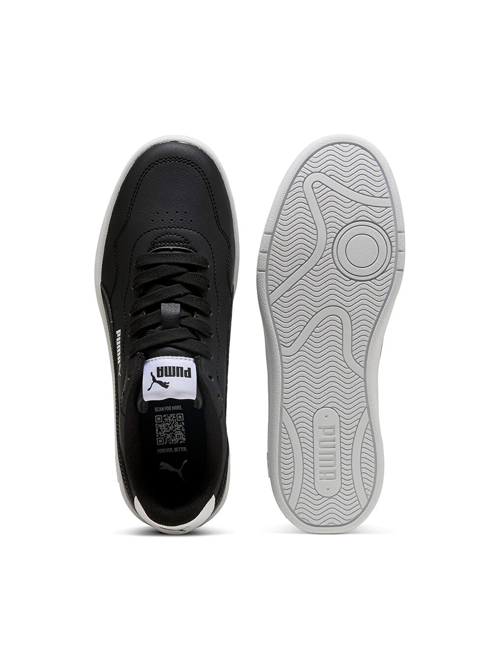 Court Lally Kadın Siyah Sneaker-4