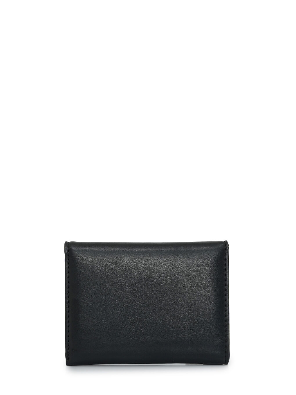 Siyah Metal Kapaklı Kadın Cüzdanı MW08-3