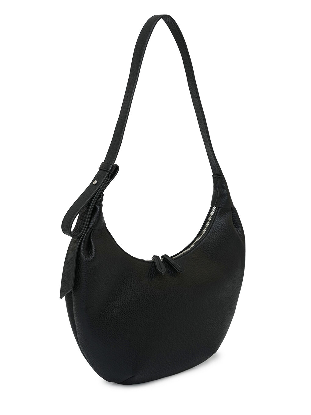 Siyah Püskül Detaylı Kadın Omuz Çantası MB02-1