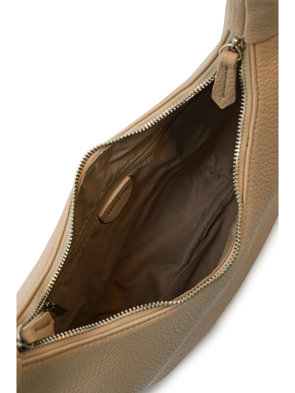 Bej Püskül Detaylı Kadın Omuz Çantası MB02-4