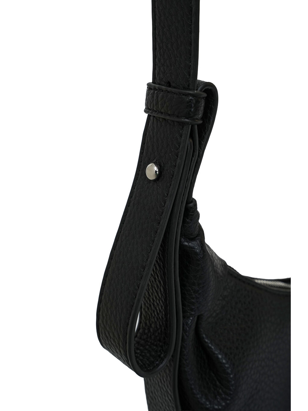 Siyah Püskül Detaylı Kadın Omuz Çantası MB02-3